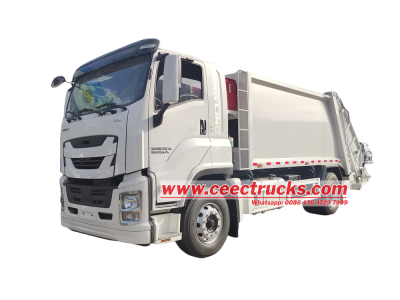 2025 new Isuzu garbage split rear loader