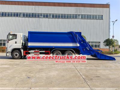 ISUZU GIGA 380HP waste compactor truck for sale