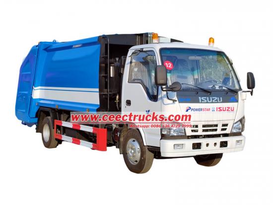 Isuzu NKR 6 wheel municipal rear loader