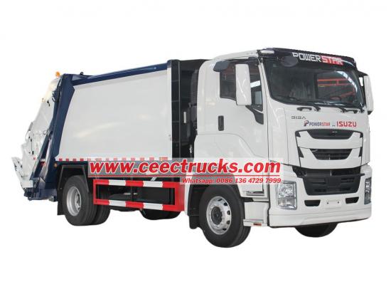 ISUZU GIGA 16CBM solid waste compactor truck