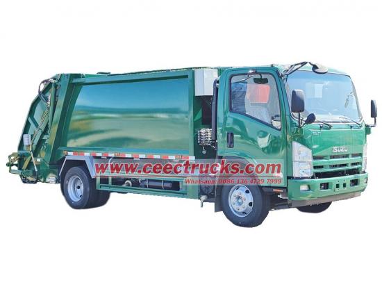 ISUZU NPR 8CBM refuse compactor truck