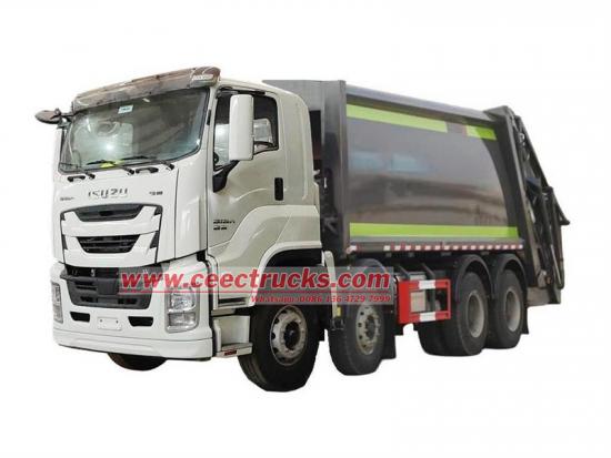 Isuzu GIGA 25 cbm mobile trash truck