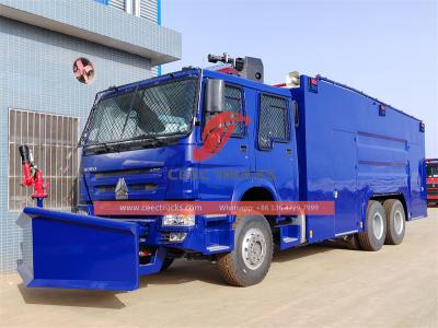 HOWO 340HP anti riot water cannon vehicle