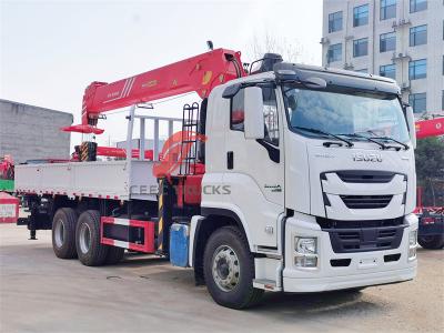 Philippine Isuzu GIGA 380HP boom crane truck