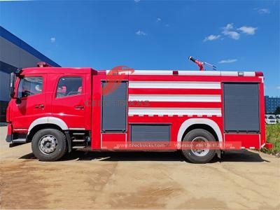 Howo 4x2 city fire rescue truck
