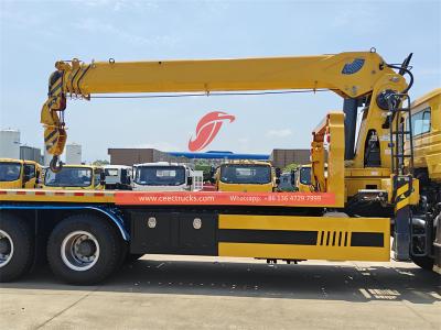 Sinotruk new cabin wrecker truck with 8T crane