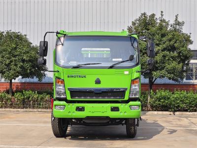 HOWO 8CBM swing arm garbage truck
