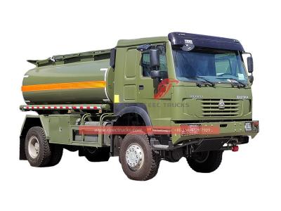 HOWO 290HP all drive fuel delivery tank truck