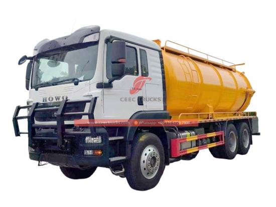 HOWO 20,000L vacuum suction truck