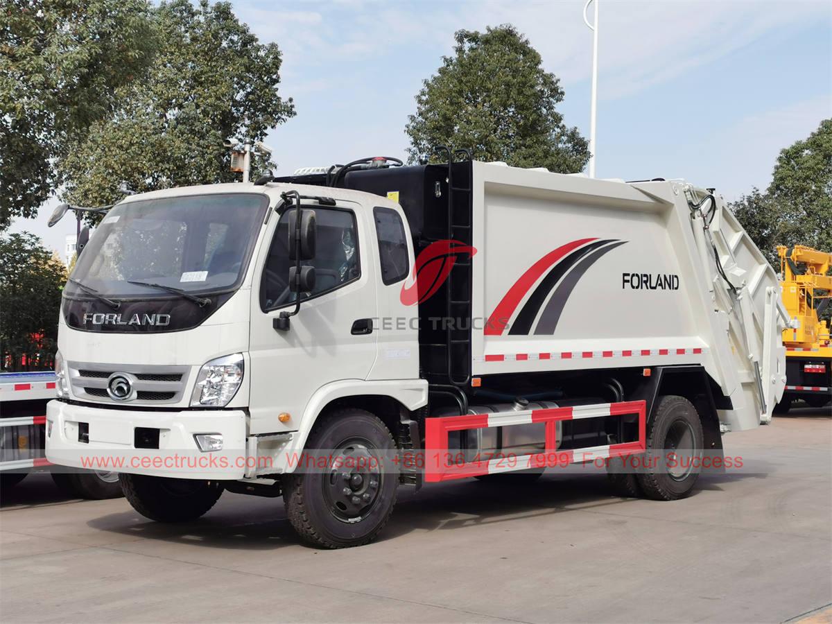 FOTON 8 CBM Müllverdichter-LKWs, exportiert von CEEC TRUCKS