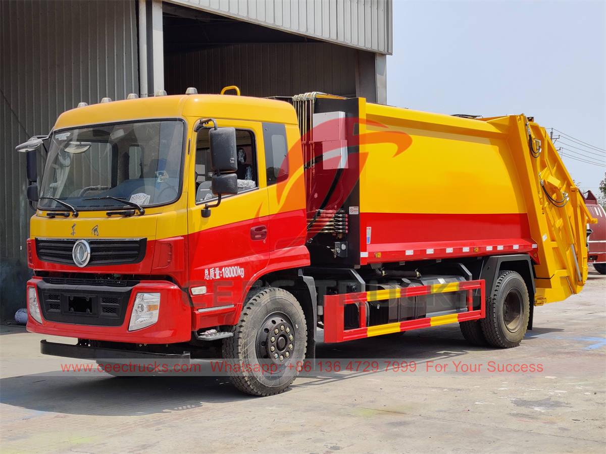 Brandneuer Dongfeng 12CBM Müllverdichterwagen zu verkaufen