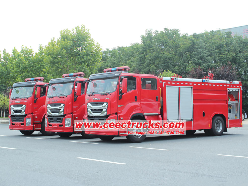 Wie produziere ich den besten Isuzu Fire Fighting Truck?