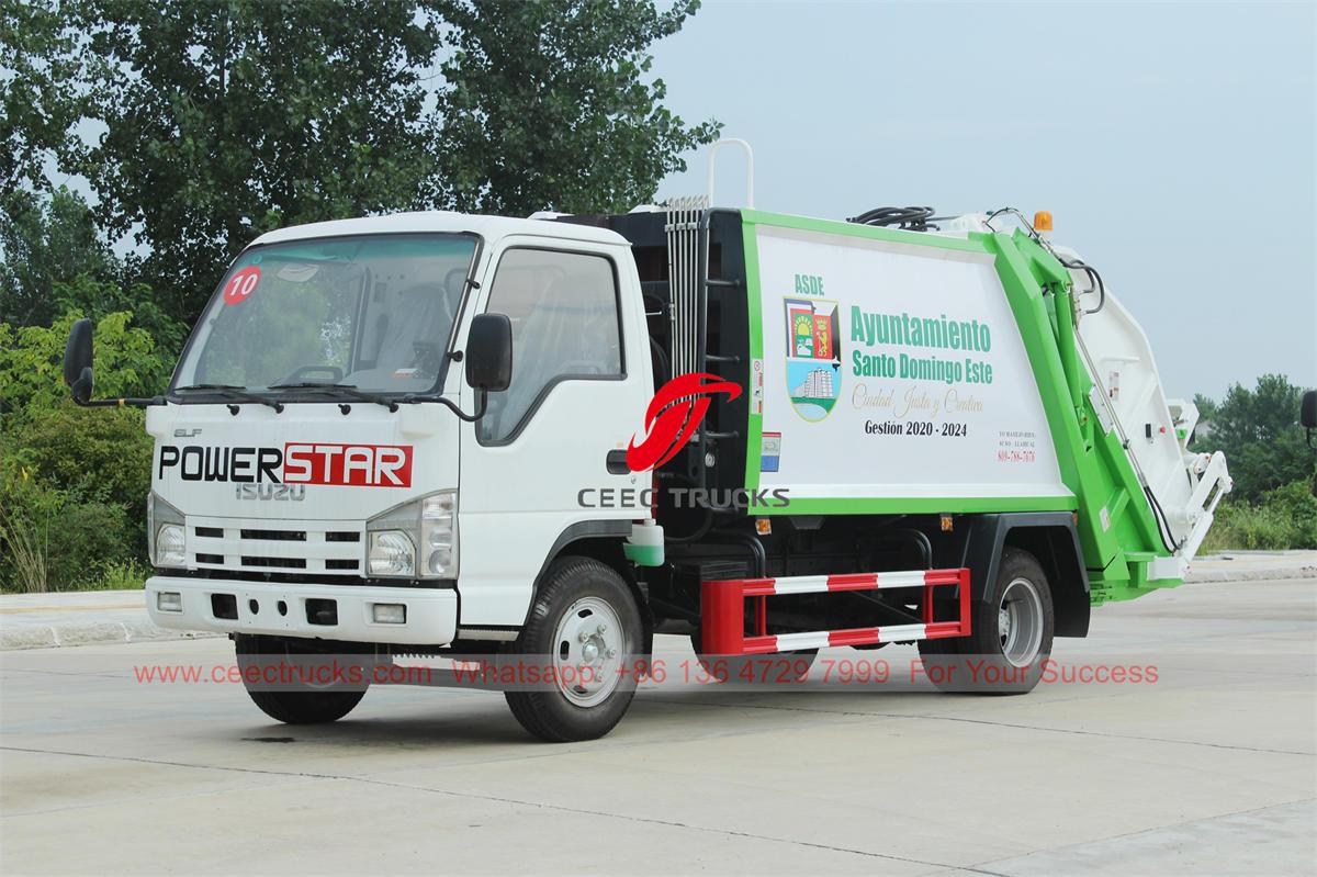 ISUZU NKR 6CBM Müllverdichter-LKW-Lieferant – CEEC TRUCKS