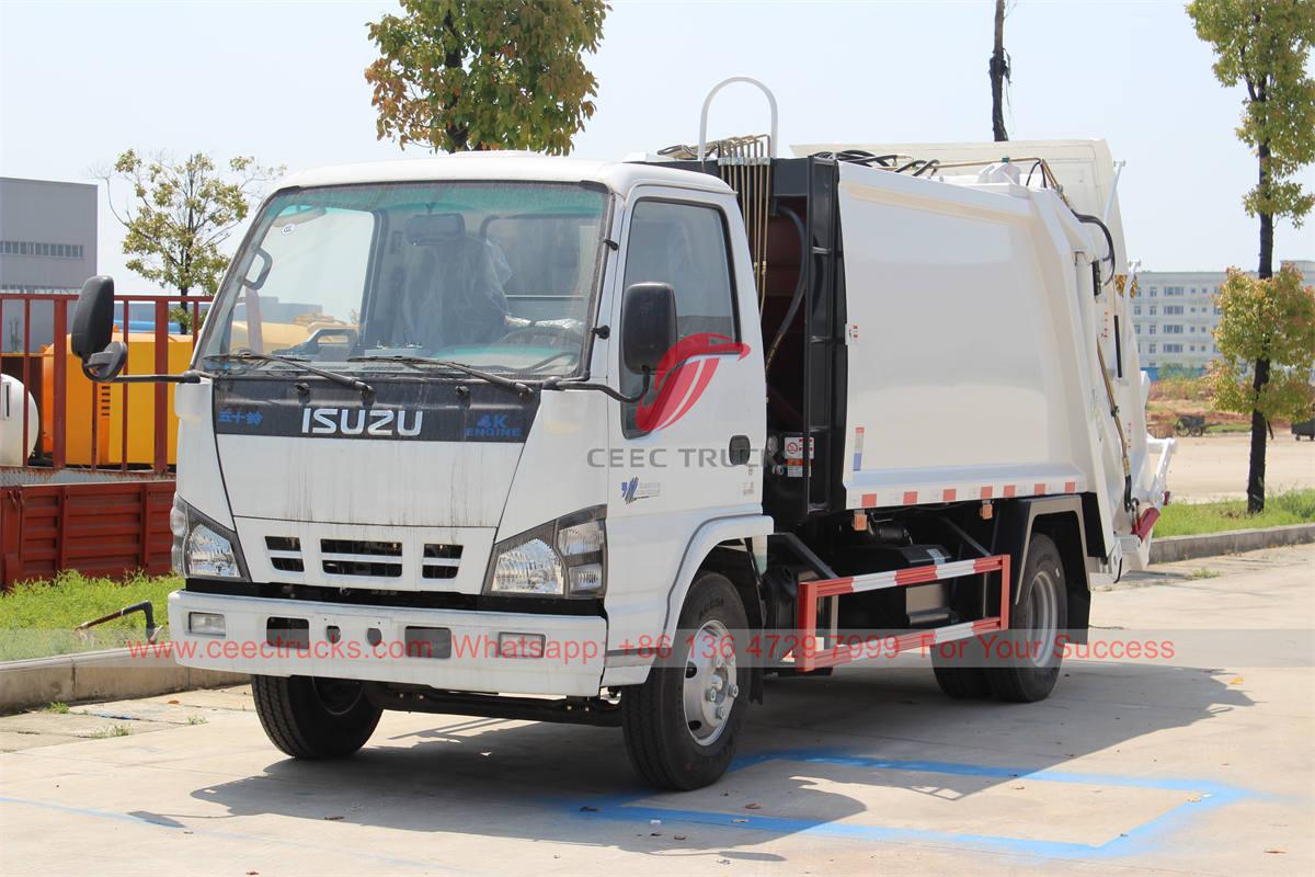 ISUZU 6 CBM Müllverdichter-LKW für den Export