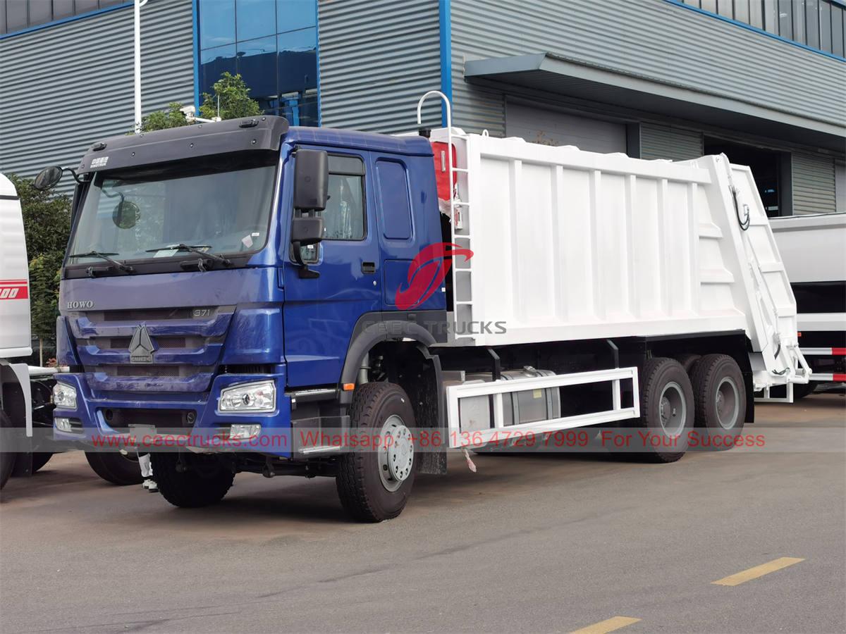 Abfallverdichter-LKW HOWO 20 CBM, exportiert von CEEC TRUCKS