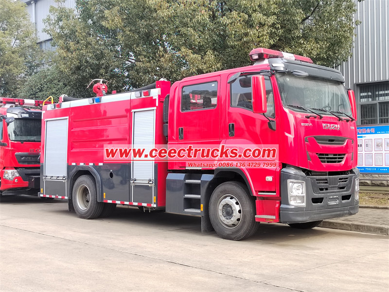 Richtige Betriebsmethode des Isuzu Fire Fighting Trucks