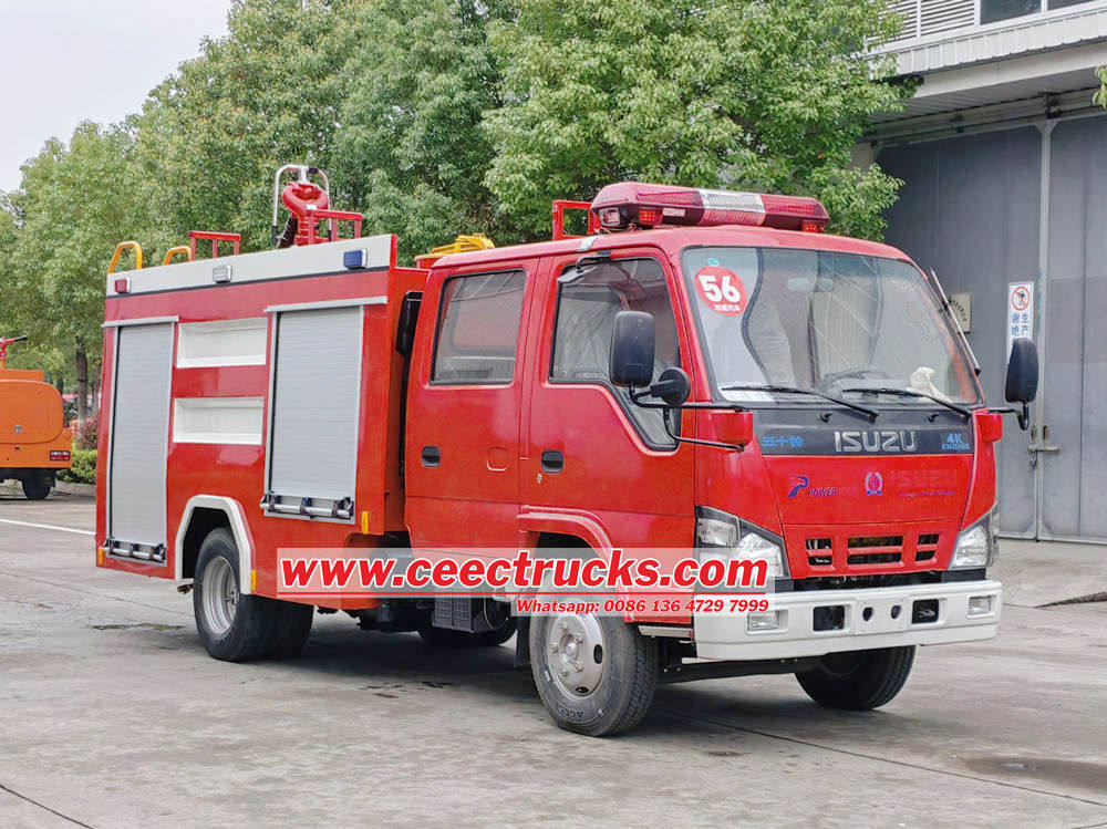 Was ist das Material für Isuzu Fire Rescue Truck？