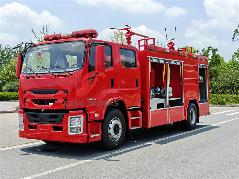 Standards für die Herstellung hochwertiger Isuzu Pulver-Feuerlöschfahrzeuge