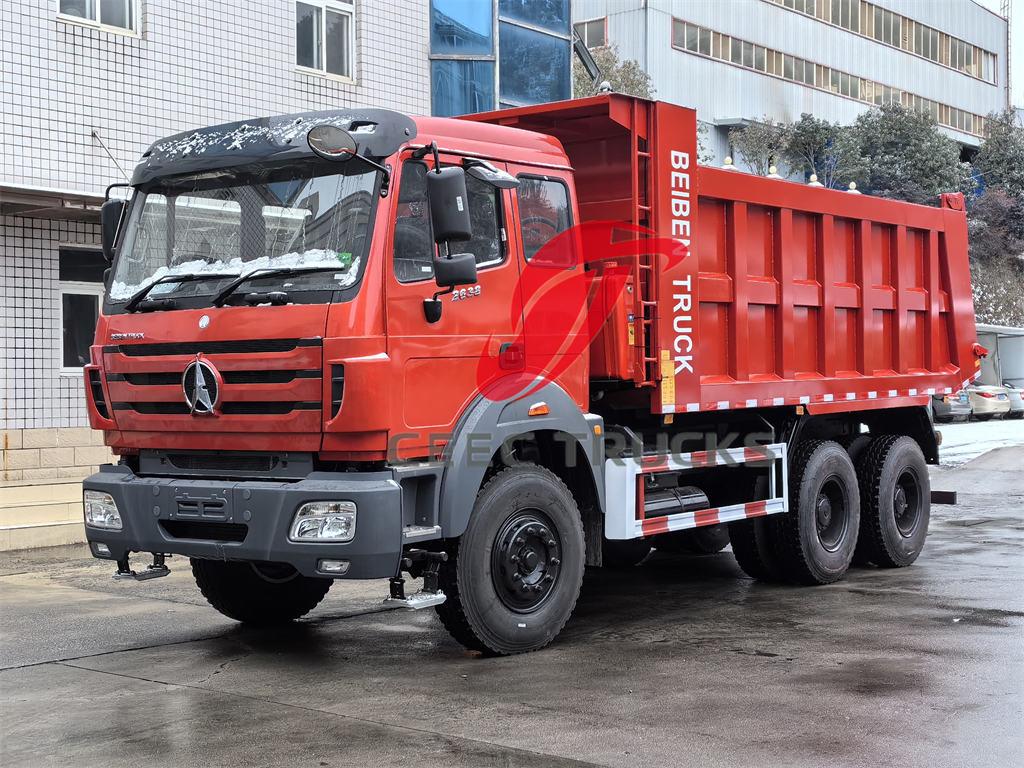 Tansania-Beiben RHD 2638 Muldenkipper, exportiert von CEEC TRUCKS