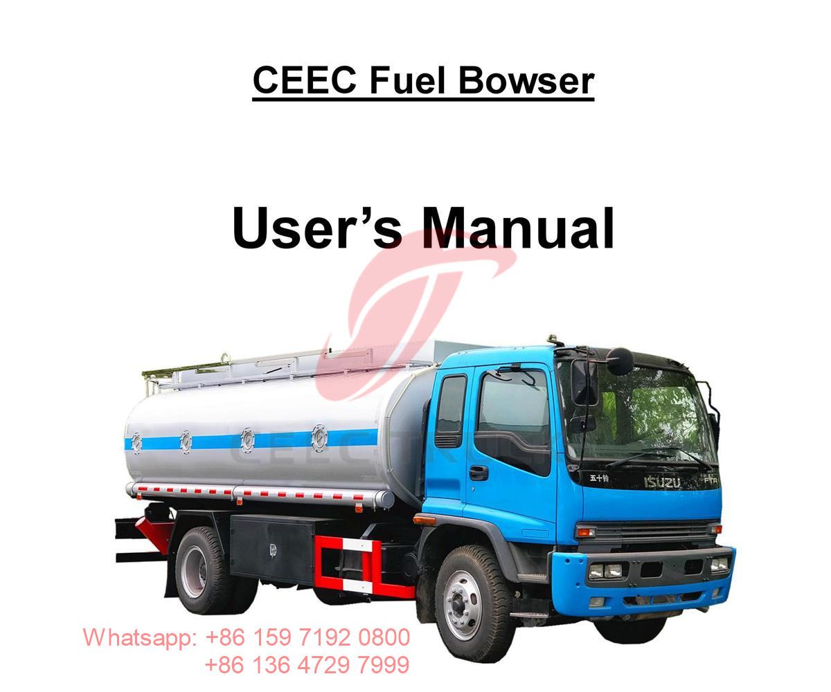 Myanmar – ISUZU 16000 Liter Kraftstoff-Bowser-Handbuch