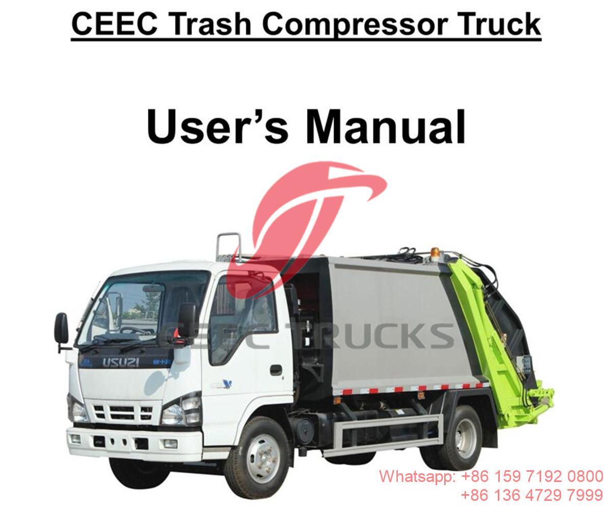 Dubai – ISUZU 5CBM Kompaktor-LKW-Handbuch