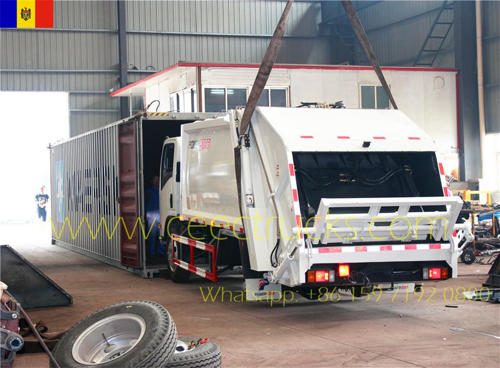 Kunde aus Südosteuropa kauft ISUZU 8CBM Kompaktor-Lkw