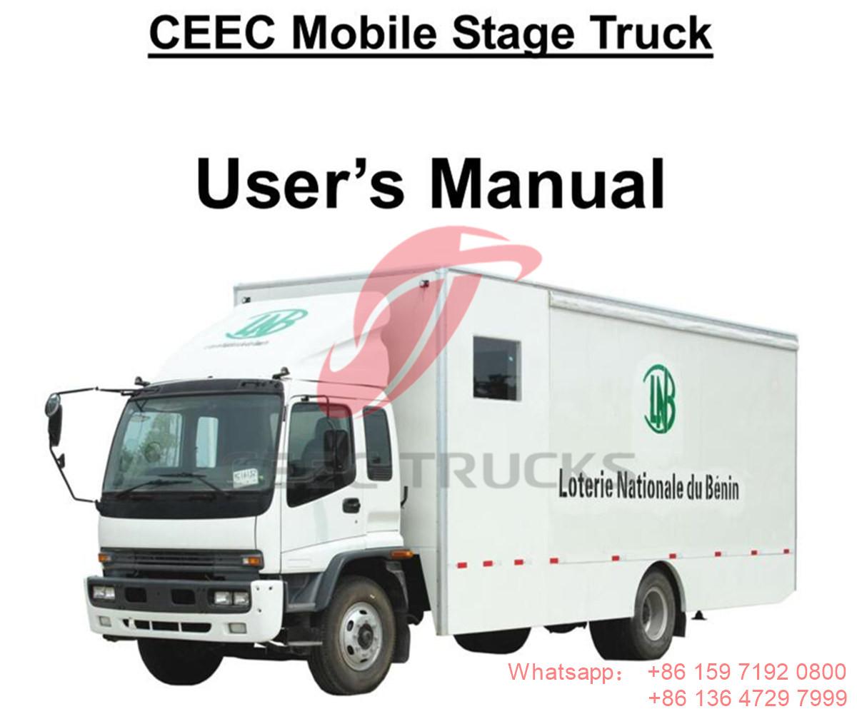 Benin – ISUZU-Handy zeigt LKW-Handbuch