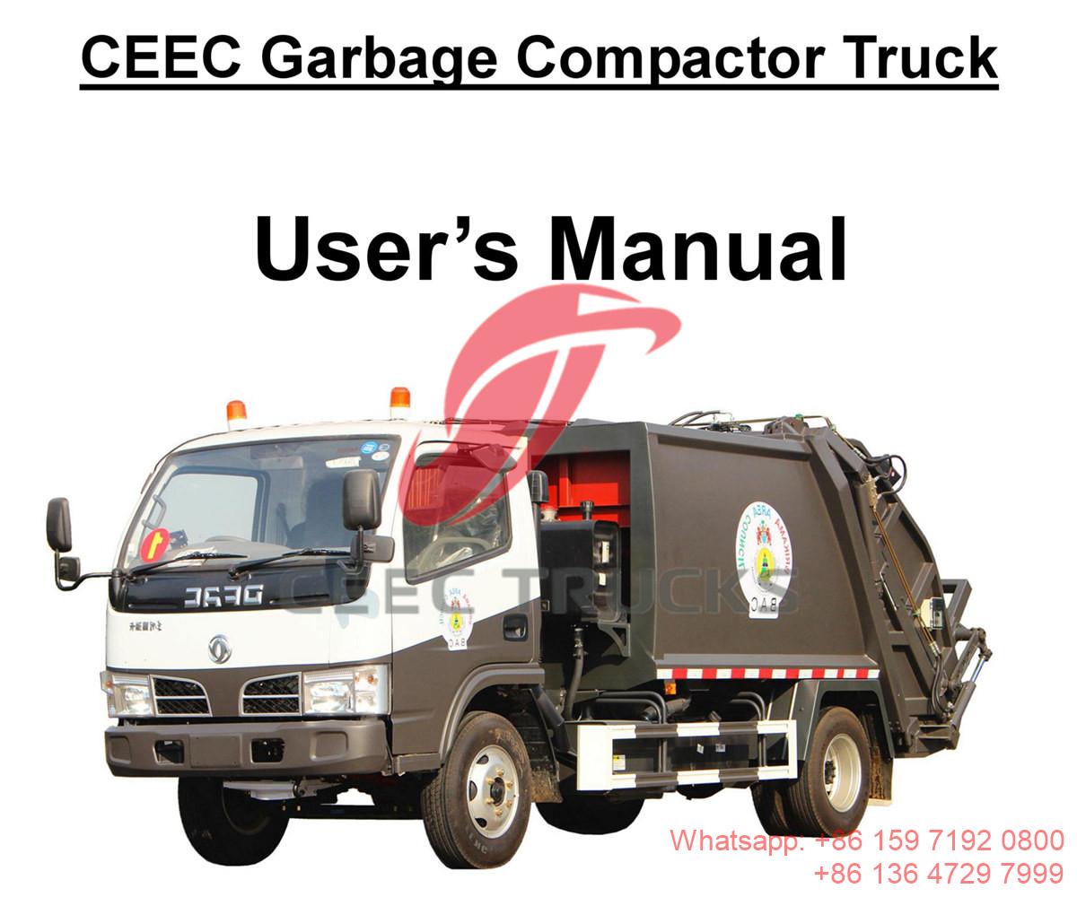 Gambia – DONGFENG 5CBM Müllverdichter-LKW-Handbuch