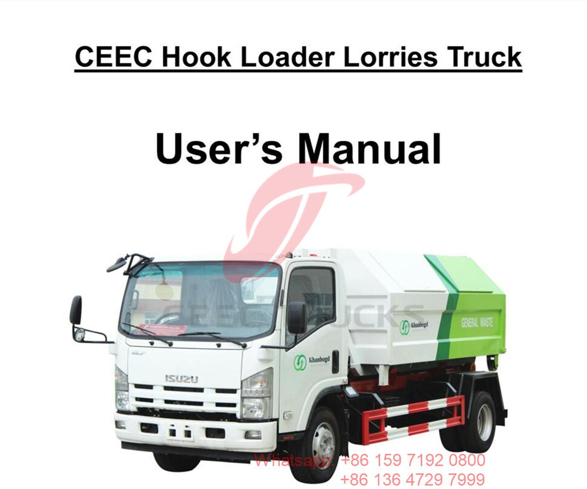 Mongolei – ISUZU 8CBM Abrollkipper-LKW-Handbuch