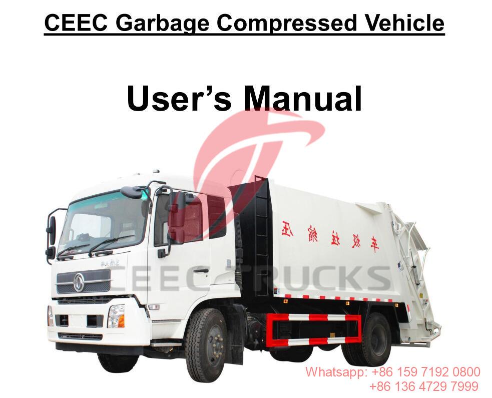 Vietnam – DONGFENG 12CBM Müllverdichter-LKW-Handbuch