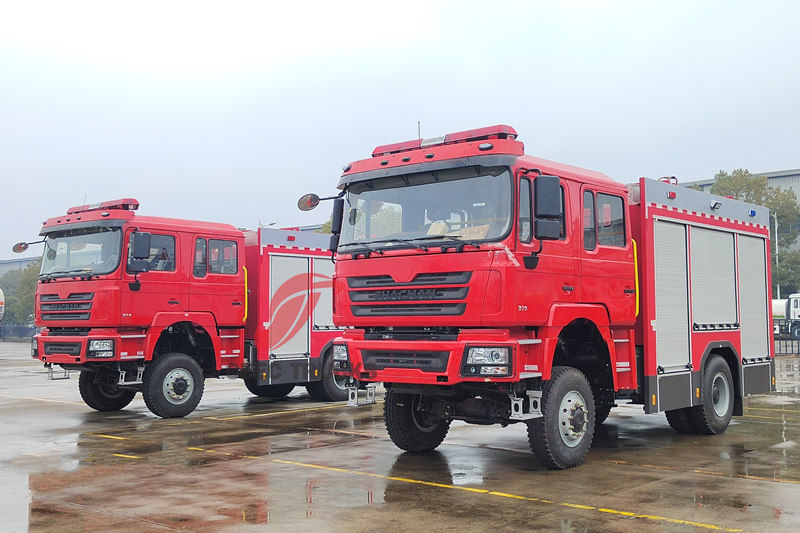 SHACMAN F3000 4x4 Offroad Feuerwehrauto